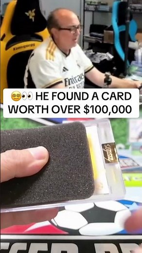 LIFETIME pull right here 🤯 #topps #futbol #tradingcards