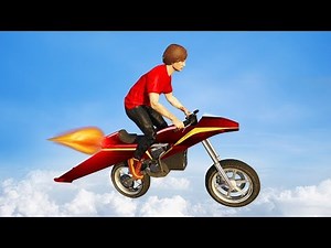 ULTIMATE FLYING JET MOTORBIKE! (GTA 5 Funny Moments)