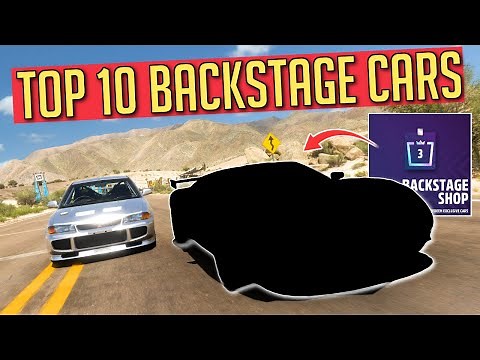 TOP 10 BEST & RAREST Cars to spend your BACKSTAGE PASS on! Forza Horizon 5 (PS5, Xbox, PC)