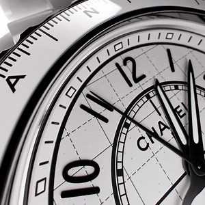 133K views · 1.8K reactions | J12 COUTURE. Discover two new interpretations of the CHANEL watchmaking icon. The dial is accentuated by the lines of a dressmaker's pattern and circled by a tape measure motif. A sewing needle and a pair of scissors tell the time. Creations available in black or white highly resistant ceramic, in 38 mm or 33 mm equipped with the caliber 12.1 self-winding movement. Limited edition. Discover on chanel.com/-COUTURECORE_2024_Facebook_Feed10 | CHANEL | Facebook