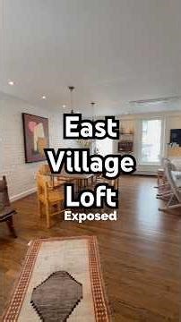 😍 Nearly 1,400 sq ft in the East Village… with $1,500 total monthlies 🎶