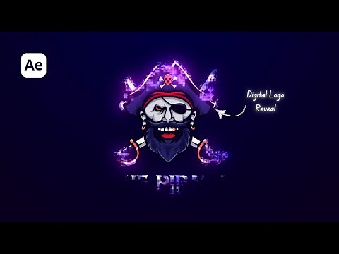 Digital Logo Reveal Animation in After Effects | After Effects Tutorial