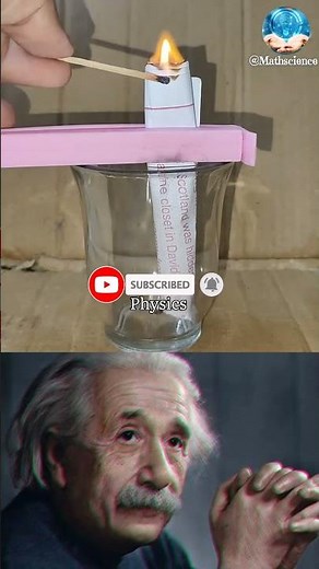Smoke in a Glass Experiment with Paper & Matchstick | Cool Science Trick Easy Science Experiment