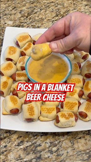Pigs In A Blanket And Beer Cheese
