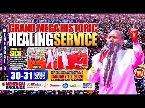 MOST HISTORIC MENENGAI 8 MEETING OF THE LORD