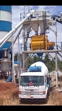 How does Concrete batching plant Work? Fully automatic mixing operation