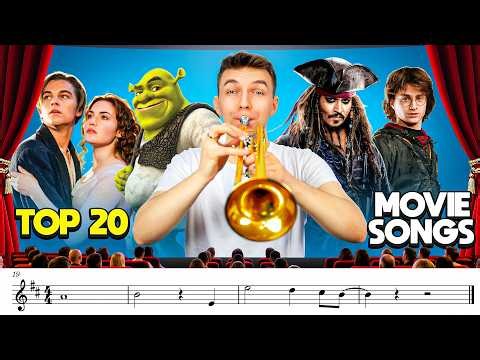20 ICONIC Movie Songs Everyone Knows 🎬 (with Sheet Music/Notes)