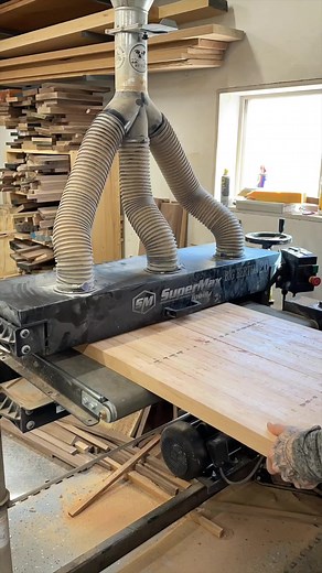 These butcher blocks were massive! #woodworking #diy #butcherblock #woodworker | Two Moose Design