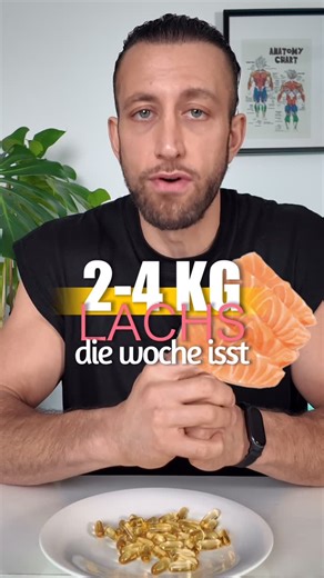 Dennis Ratano on Instagram: "Wie kann es sein, dass Fischöl praktisch ALLES im Körper verbessert? 🧠❤️💪 ➡️ Weil die Fettsäuren EPA & DHA (Omega-3) Bausteine deiner Zellmembranen 🧬 sind! Jede Zelle nutzt sie für Membran-Fluidität, Signalübertragung und Entzündungs-Regulation – deshalb können sie praktisch überall im Körper Effekte haben: Herz, Gehirn, Muskeln, Gefäße, Immunsystem. ⚠️ Der Körper kann EPA/DHA nur sehr schlecht aus pflanzlichem ALA (z. B. Leinsamen, Chia, Walnüsse) bilden. Diese l