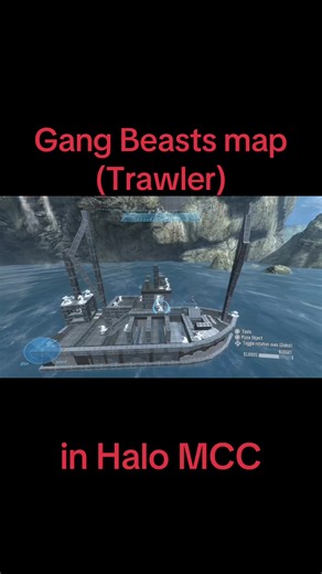 Replica Trawler Map in Halo MCC - Creative Gameplay
