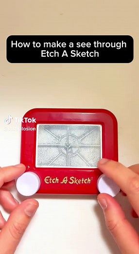 Etch A Sketch See Through Tutorial
