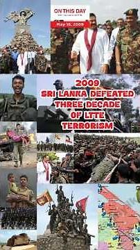 Sri Lanka Defeated LTTE Terrorism (2009) | The Day the War Finally Ended #shorts #viralshorts