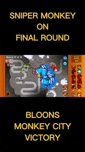 Sniper Monkey on Final Round in BMC... 🐵