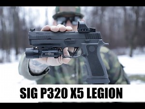 Picking up the SIG P320 X5 LEGION - VLOG 4