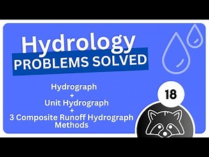 Hydrology #18 - Unit Hydrographs and 3 Composite Runoff Hydrograph Methods Problems Solved
