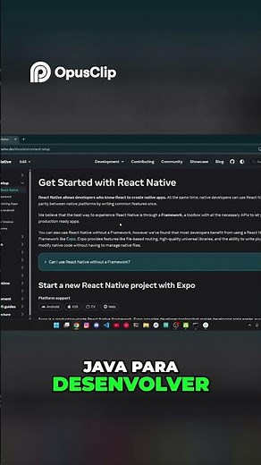 Como funciona o React Native na prática #reactnative #mobile #shorts