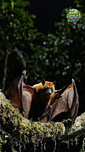 The Bat That Drinks Blood… But Has a Heart of Friendship! 🦇😱 #facts #shorts