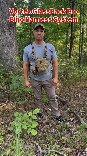 I LOVE My VORTEX GlassPack Bino Harness 🔥 #vortex #hunting #outdoors #optics #vortexnation #huntinggear Vortex Optics | Chris Ashley