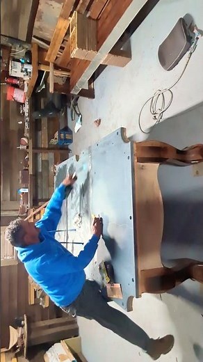 how to apply beeswax to a slate pool table?