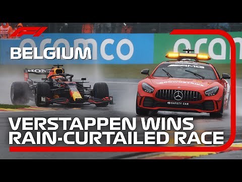 Verstappen Wins Rain-Curtailed Race | 2021 Belgian Grand Prix