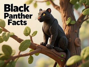 Black Panther Facts | Panther Facts For Kids | Leopard Facts | Jaguar Facts | Big Cats | Panthers