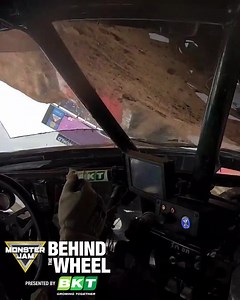2.3M views · 2.2K reactions | Go Behind the Wheel in Blue Thunder with Todd LeDuc during a backflip and save at World Finals Presented by BKT Tires #MonsterJam | Monster Jam | Facebook