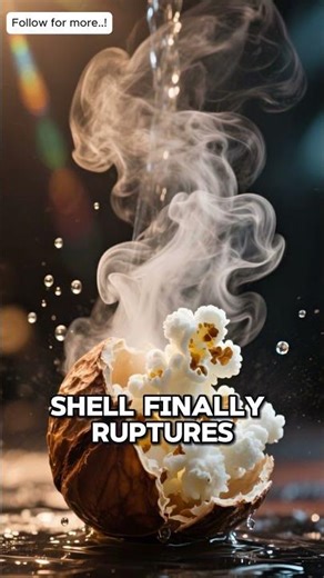 Why popcorn explodes 🍿✨