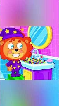 Pequeño Leon | Gragea multicolor | Dibujos animados | Video Para Niños