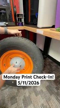 Monday Print Check-In! 5/11/2026! @QIDITech @bambu @ElegooOfficial