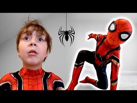 MARCOS SE TRANSFORMA NO HOMEM-ARANHA - Brancoala Spiderman