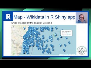 The Easiest Way TO Map Wikidata In An R Shiny App (Using Leaflet Package)