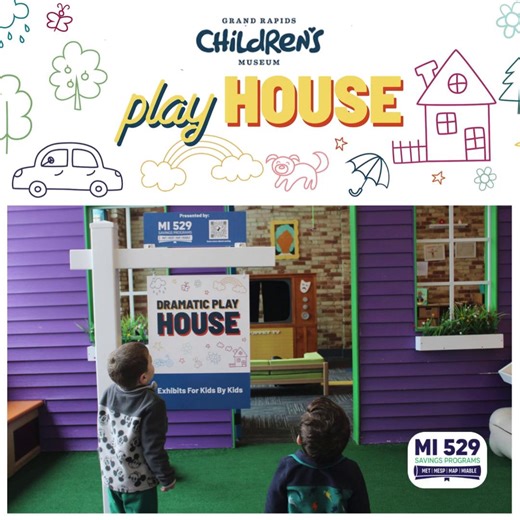 MESP is part of MI529, the organization which includes all of Michigan's 529 college savings programs. We know that learning doesn't just happen in the classroom—it happens through play. That’s why we’re proud to sponsor the Dramatic Playhouse at the Grand Rapids Children’s Museum, a space designed to spark imagination, confidence, and creativity in young learners. We’re grateful to support an institution that inspires Michigan’s children and families every day. 🎭💙💚🏠 #mesp529 #michgan #529Da