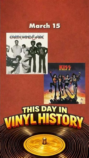 Mar 15 in Vinyl History 🎧 Soul, Greasepaint, and the Same Calendar Square