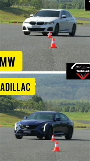 Automatic Emergency Braking System Test: BMW vs. Cadillac