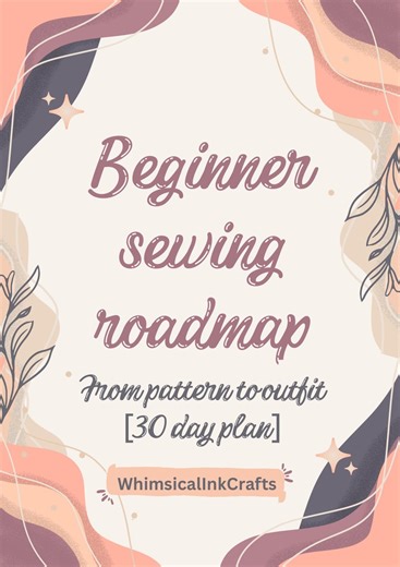 Sewing for Beginners PDF Guide | Skills, Patterns, Troubleshooting (digital Download) - Etsy