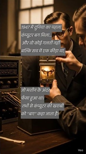 Fact About Computer BUG 🐛 #facts #historicalfacts #aivideo