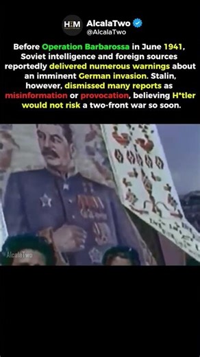 The 100 Warnings Stalin Ignored Before Nazi Germany Invaded