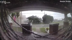 Shocking moment Evansville house explodes captured on Ring cam