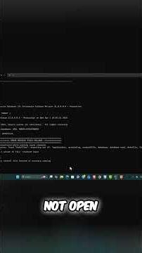 Recover Your Lost Database: Step-by-Step Restoration Guide #shorts
