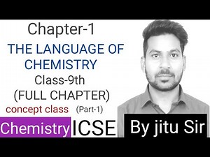 Chemistry/ICSE/Class 09th/Chapter 1/THE LANGUAGE OF CHEMISTRY by RS LEARNING