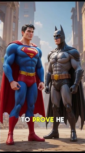 Who Did She Choose? Batman or Superman? pt.1 😱 (Unexpected Ending) #dc #dccomics #batman #shorts #fy