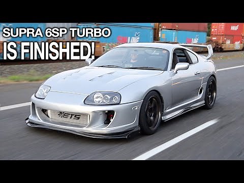 My Wrecked MK4 Toyota Supra Rebuild Is FINISHED! - Supra Restoration Finale