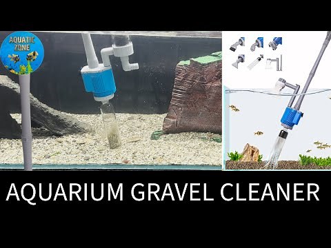 Automatic Aquarium Gravel Cleaner | How To Clean Fish waste From Aquarium | Cleaning Aquarium Sand