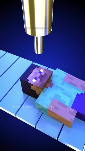 Steve Minecraft VS Reverse Loop Animation