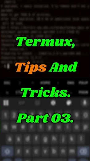 Termux tips and tricks you didn't know existed #installtermux #terminalemulator #termux