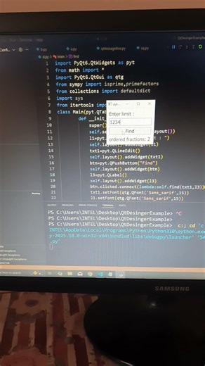 python | Euler project 'Ordered fractions'| CodeLearning