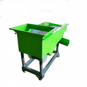 [Hot Item] Electric Garlic Clove Screening Machine, Garlic Separation Equipment, 4-Stage Screening Garlic Sorting Machine