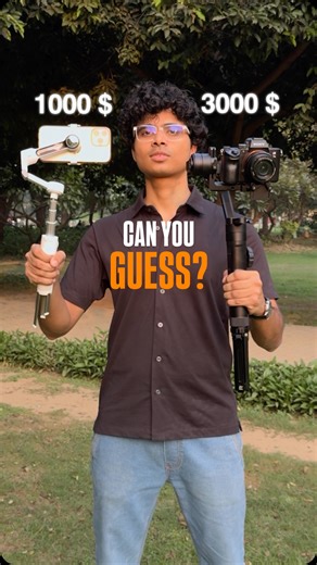 @khan.ayan9 on Instagram: "$1200 vs $3000. Can you guess which one is Insta360 Flow 2 pro? 👀 A: iPhone 13 Pro + InstaFlow 2 Pro B: Sony A7III + Zhiyun Crane 2 Comment A or B👇 @insta360 #flow2pro #insta360 #cinematic #filmmaking #videotutorial #film"