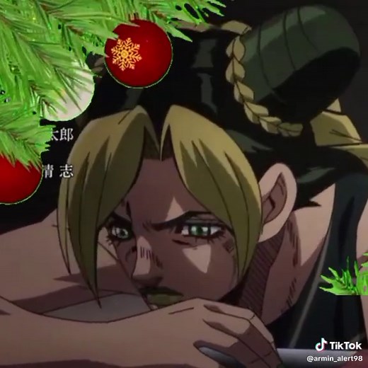 ideia:@Xeirouzu #jojo #jjba #jojosbizarreadventure #meme #jojos #jolyne #xmas #natal #christmas