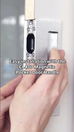 Easy to use, and easy to install Pocket Door Handles | CL400 Magnetic | CS Cavity Sliders